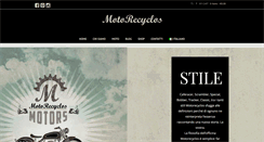 Desktop Screenshot of motorecyclos.com
